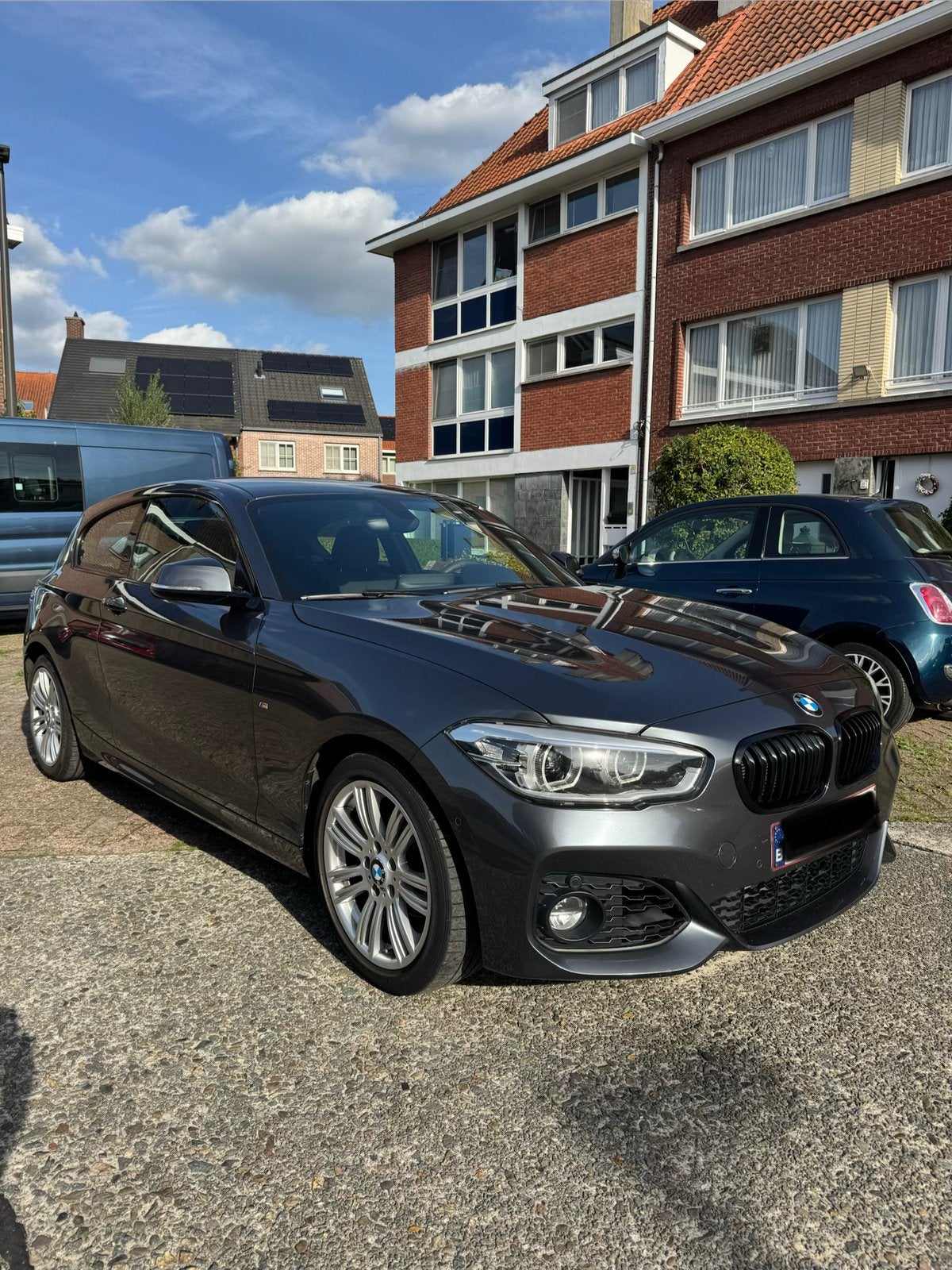 BMW 118i, Autos, 100 kW, Argent ou Gris, Achat, Capteur de stationnement