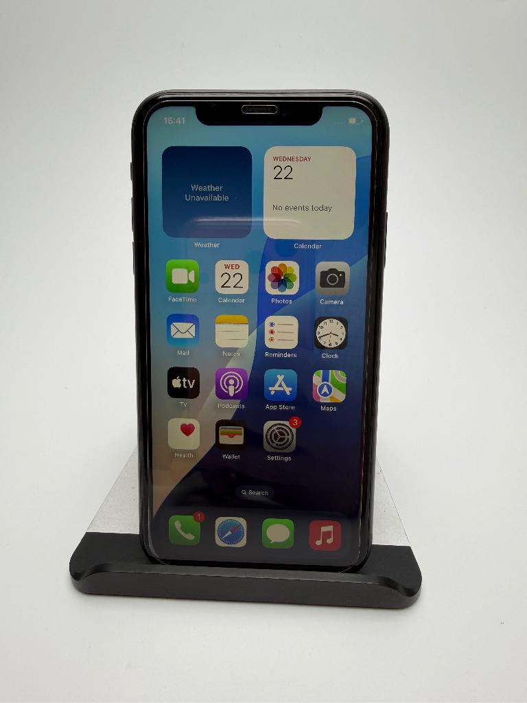 iPhone 11 Zwart 128 GB, 100% batteri, A-grade, Telecommunicatie, Mobiele telefoons | Apple iPhone, Ophalen, 128 GB, Zwart, IPhone 11