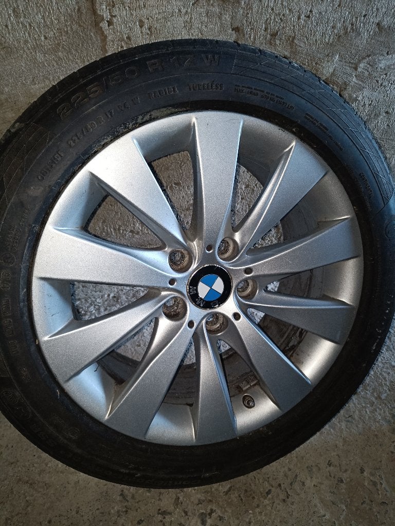 4 pneus 225/50 R17 BMW Série 3 et jantes, Pneus et Jantes, Véhicule de tourisme, Pneus été, 17 pouces