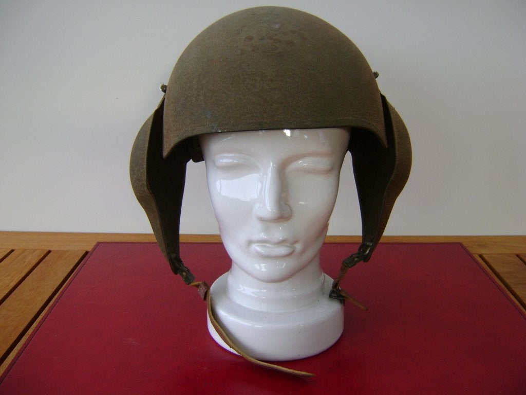 USAAF helmet armor type M-5., Ophalen of Verzenden, Luchtmacht, Helm of Baret