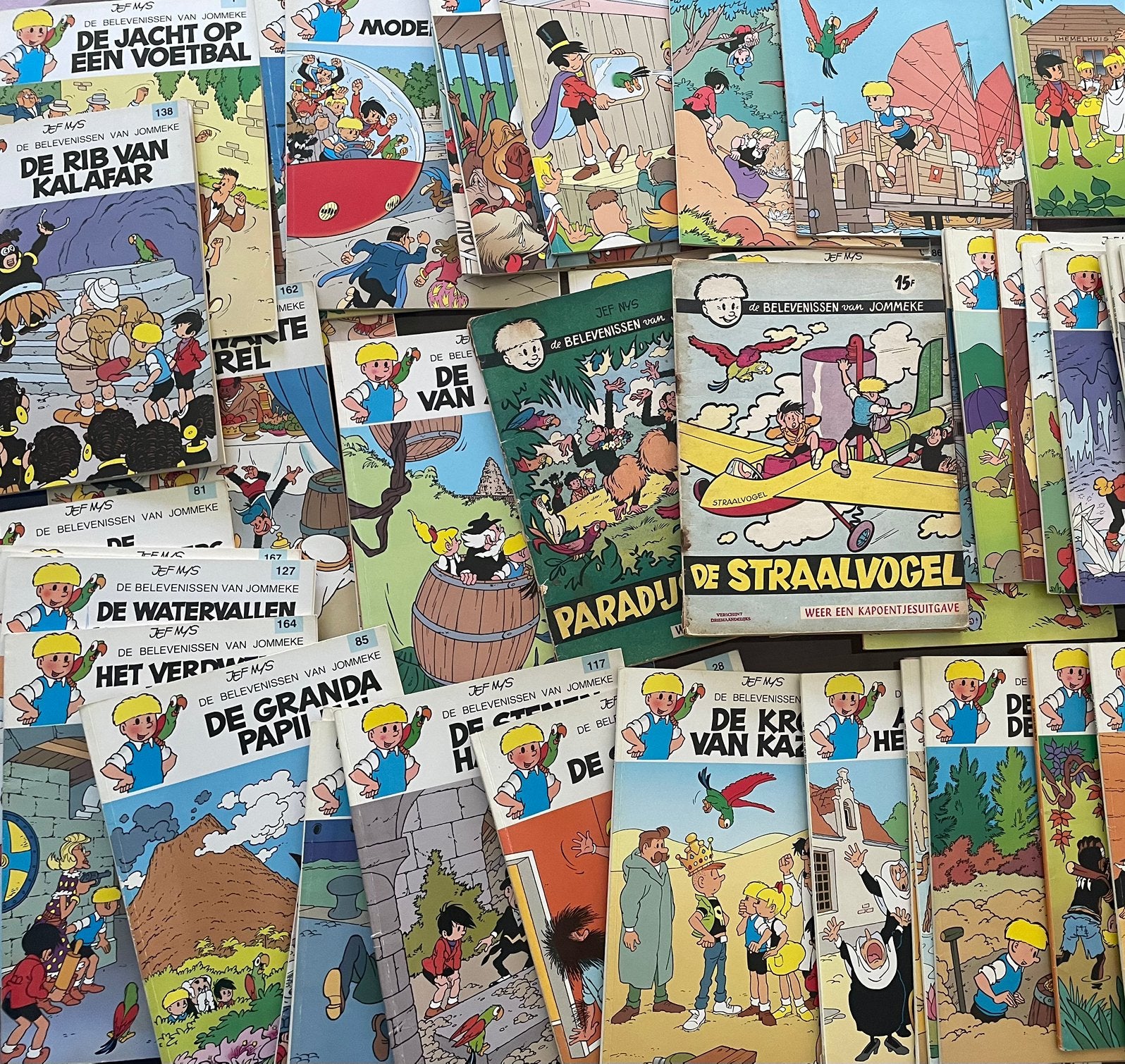 85 Jommeke albums – mooie verzameling met oudere nummers, Ophalen, Zo goed als nieuw