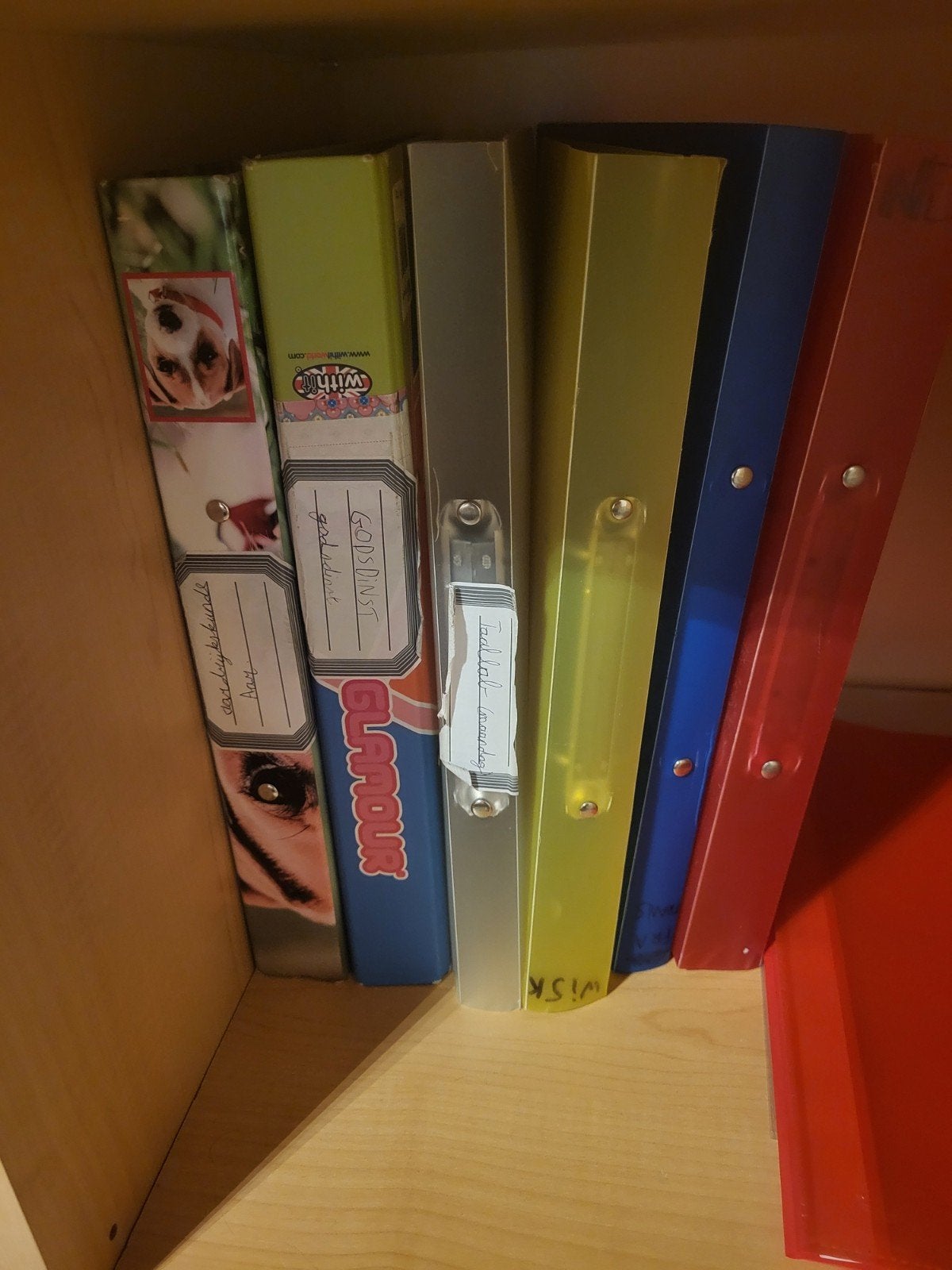school mappen., Ophalen, Zo goed als nieuw