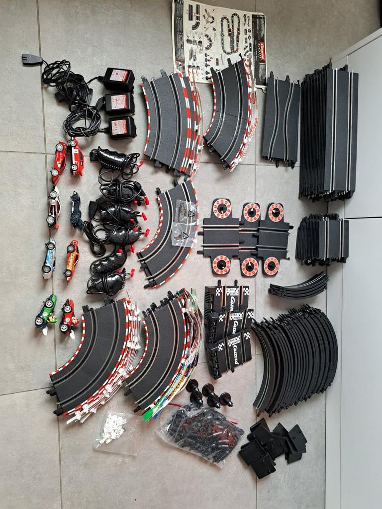 Carrera Go racebaan met auto's incl Mario kart, Ophalen of Verzenden, Racebaan, Carrera