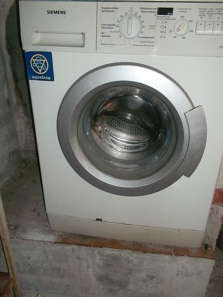 wasmachine, Ophalen