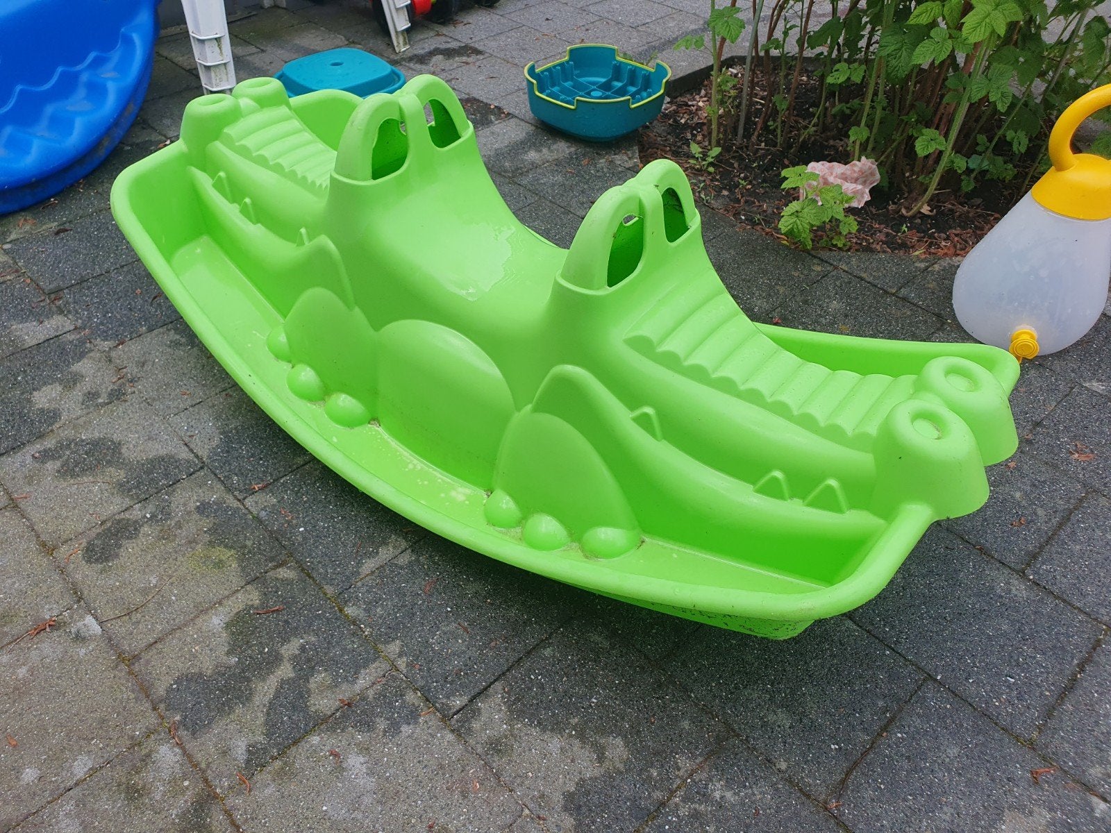 Krokodil wip, Ophalen, Zo goed als nieuw