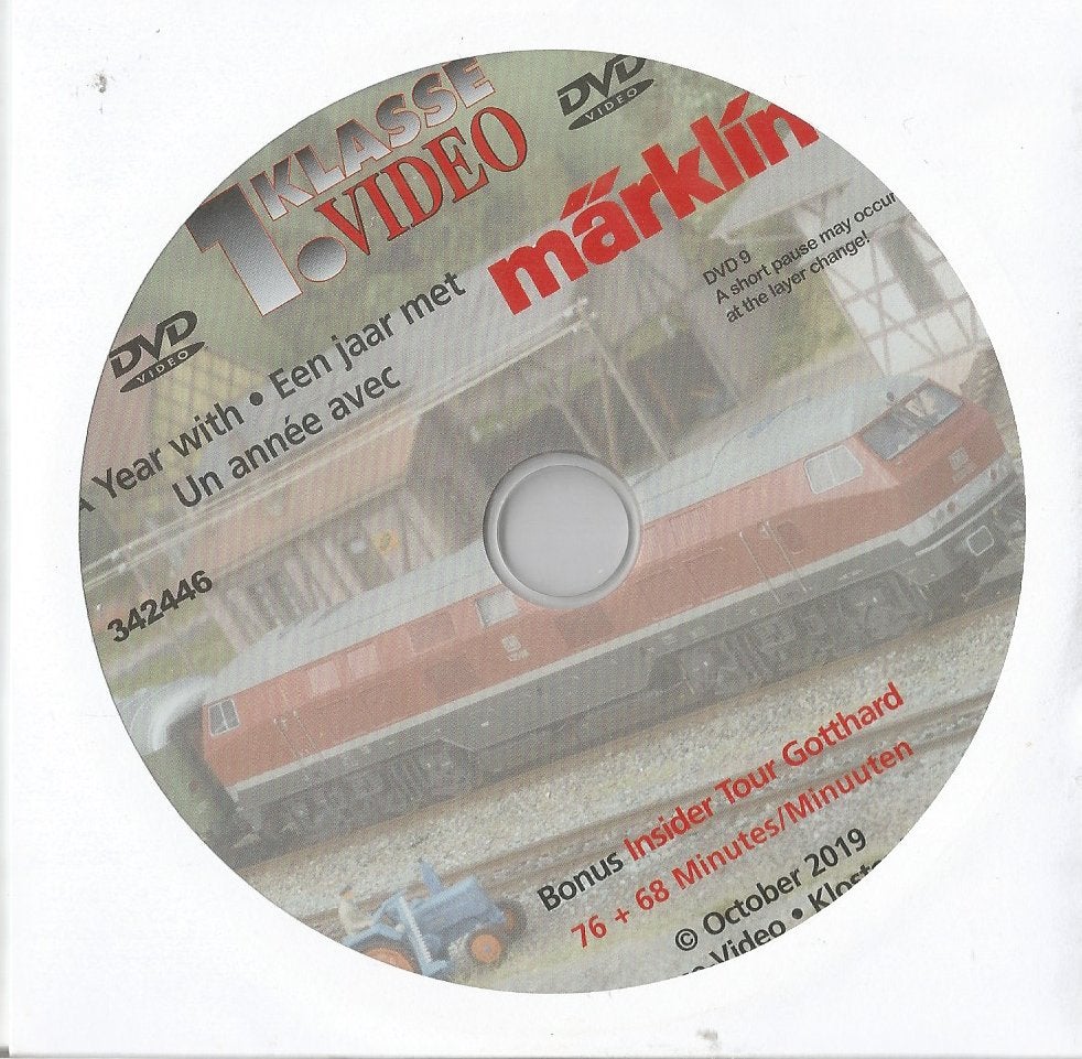 DVD d'un an avec Märklin octobre 2019, Hobby & Loisirs créatifs, Neuf, Enlèvement ou Envoi, Courant alternatif, Livre, Revue ou Catalogue