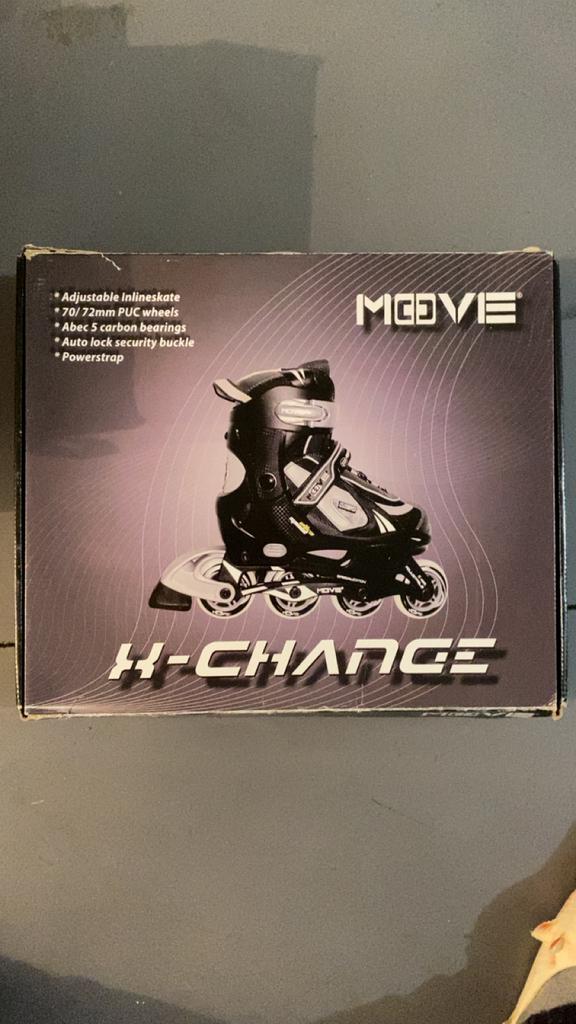 MOVE H-Change rolschaatsen maat 35-38, Ophalen, Verstelbaar, Gebruikt
