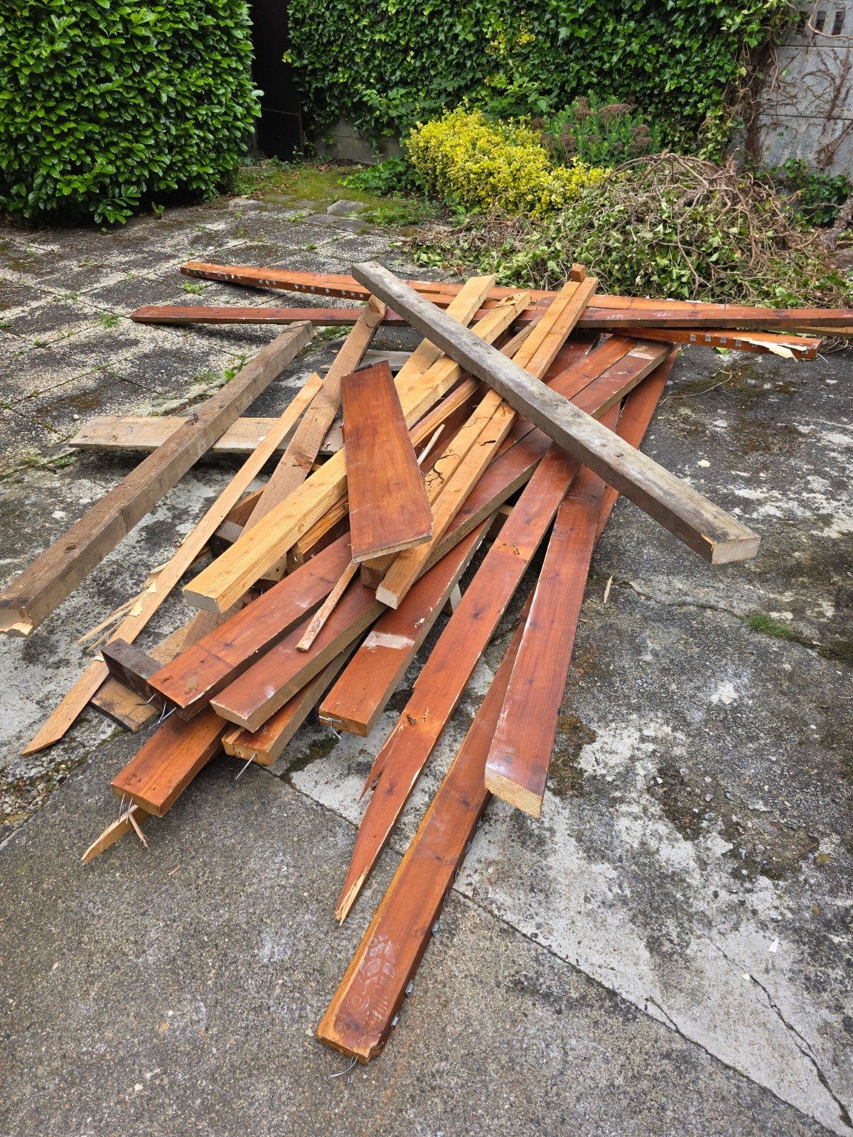 GRATIS Hout, Ophalen