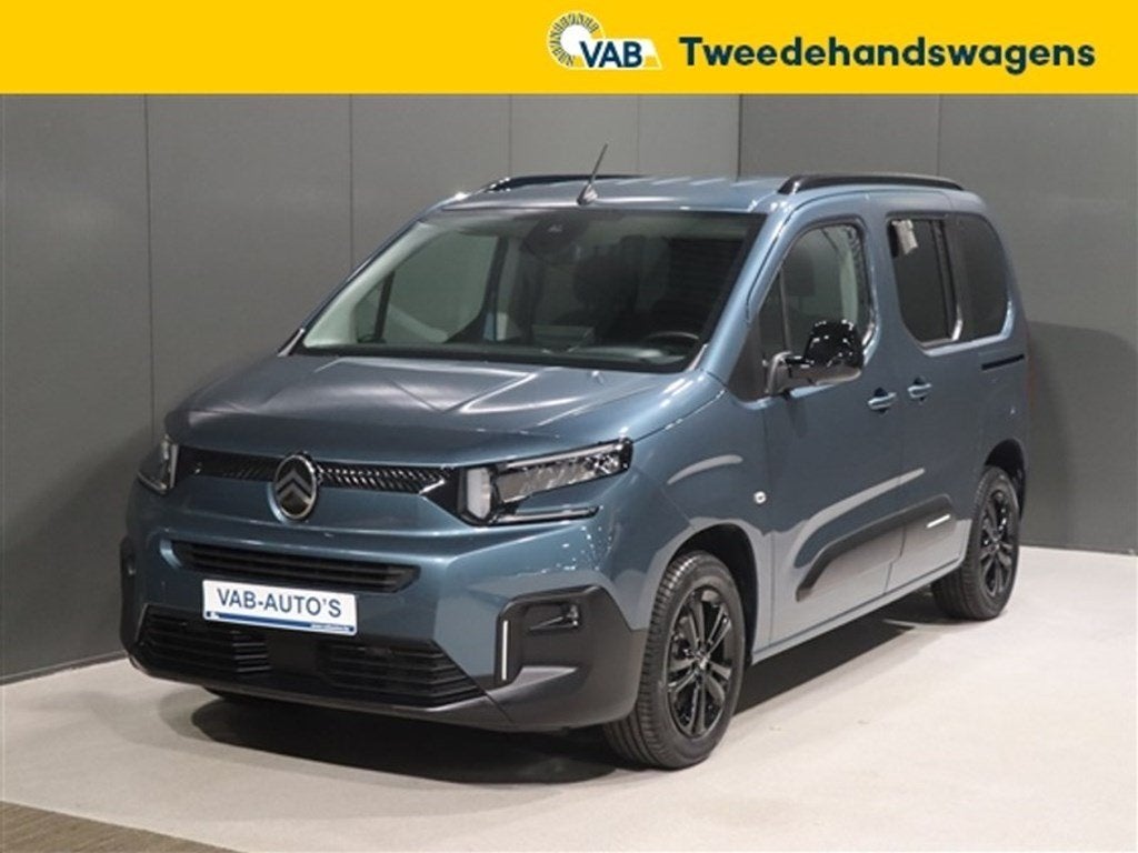 Citroen Berlingo   Multispace   Plus PURE TECH FEEL, Auto's, 144 g/km, Monovolume, Zwart, Blauw