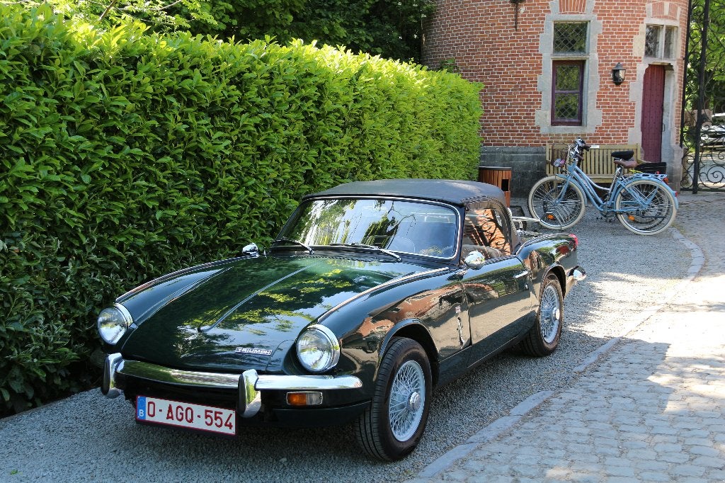 Triumph spitfire MK3, Auto's, Achterwielaandrijving, Zwart, 4 cilinders, Cabriolet
