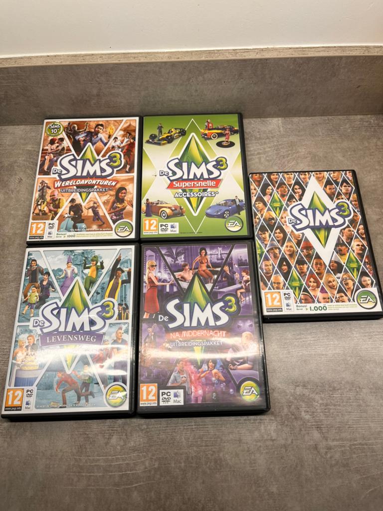 De Sims 3 PC/Mac bundel | Basisspel + 4 uitbreidingen, Consoles de jeu & Jeux vidéo, Enlèvement ou Envoi, Utilisé, Online