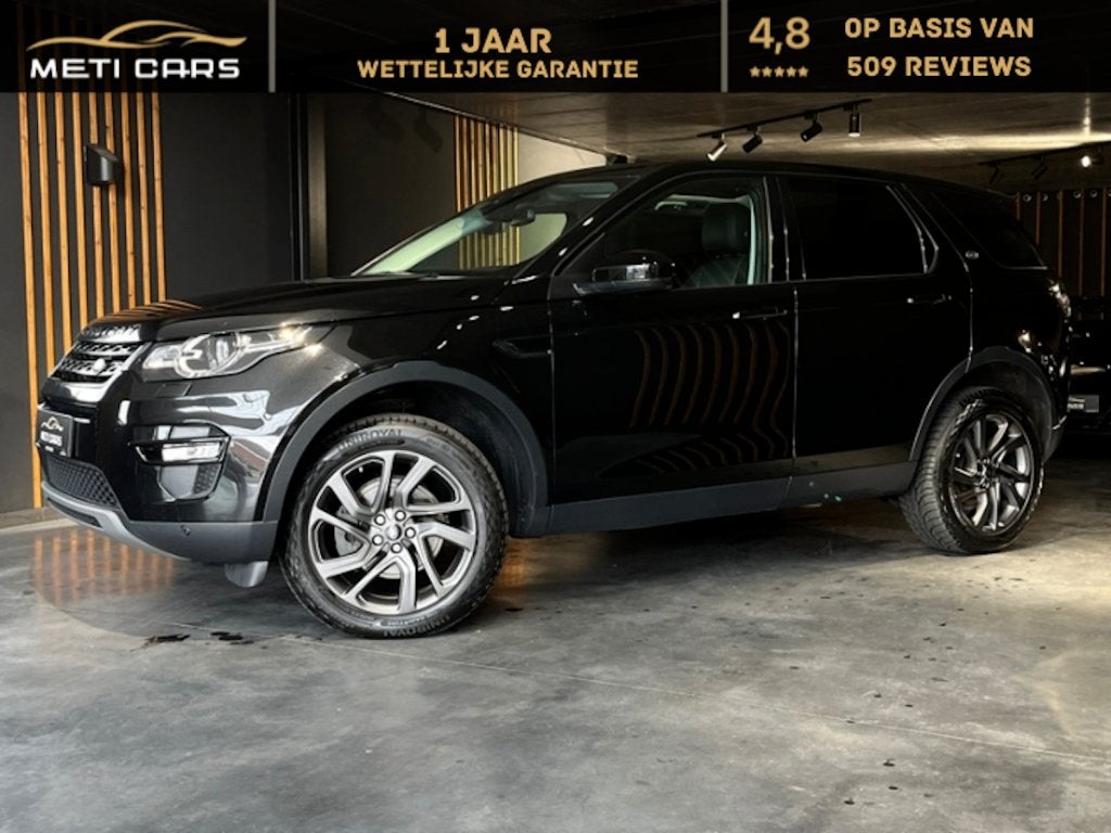 Land Rover Discovery Sport 2.0| Camera| Sensor| BT| Navi|..., Auto's, Automaat, 4 cilinders, Zwart, Leder