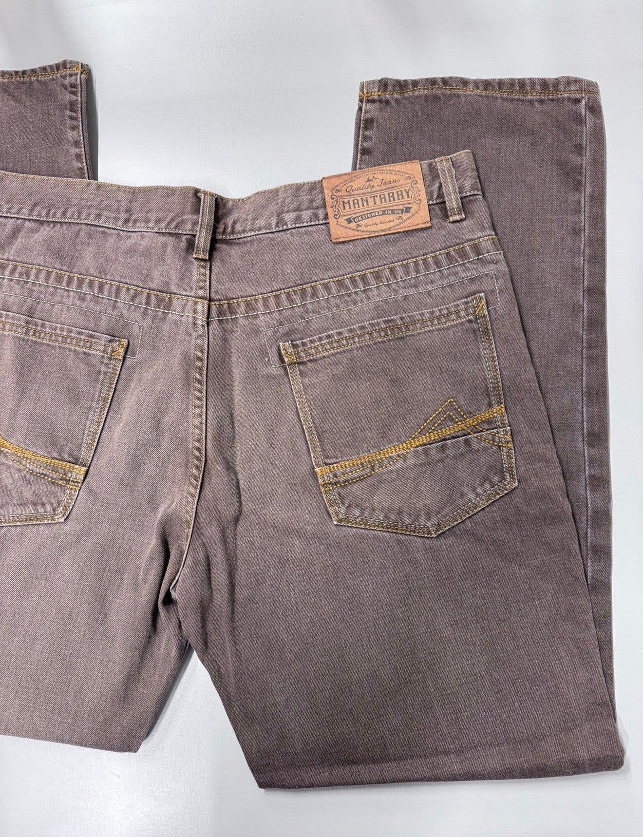 Jeans Mantaray coupe droite, marron, jeans W36 36, denim, Vêtements | Hommes, Jeans, Enlèvement ou Envoi, Comme neuf, Autres couleurs