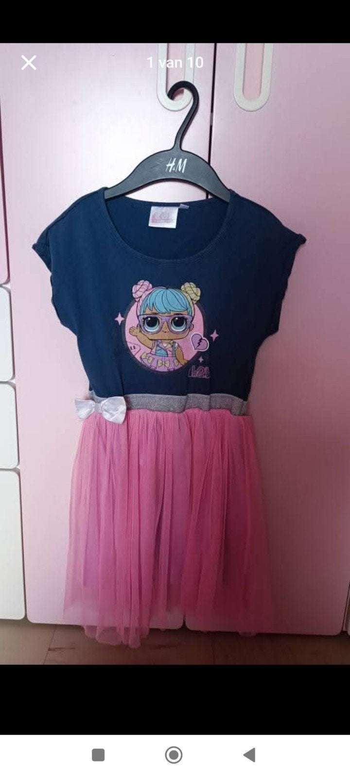 kleedje LOL maat 134, Enfants & Bébés, Vêtements enfant | Taille 134, Robe ou Jupe, Enlèvement ou Envoi, LOL, Utilisé