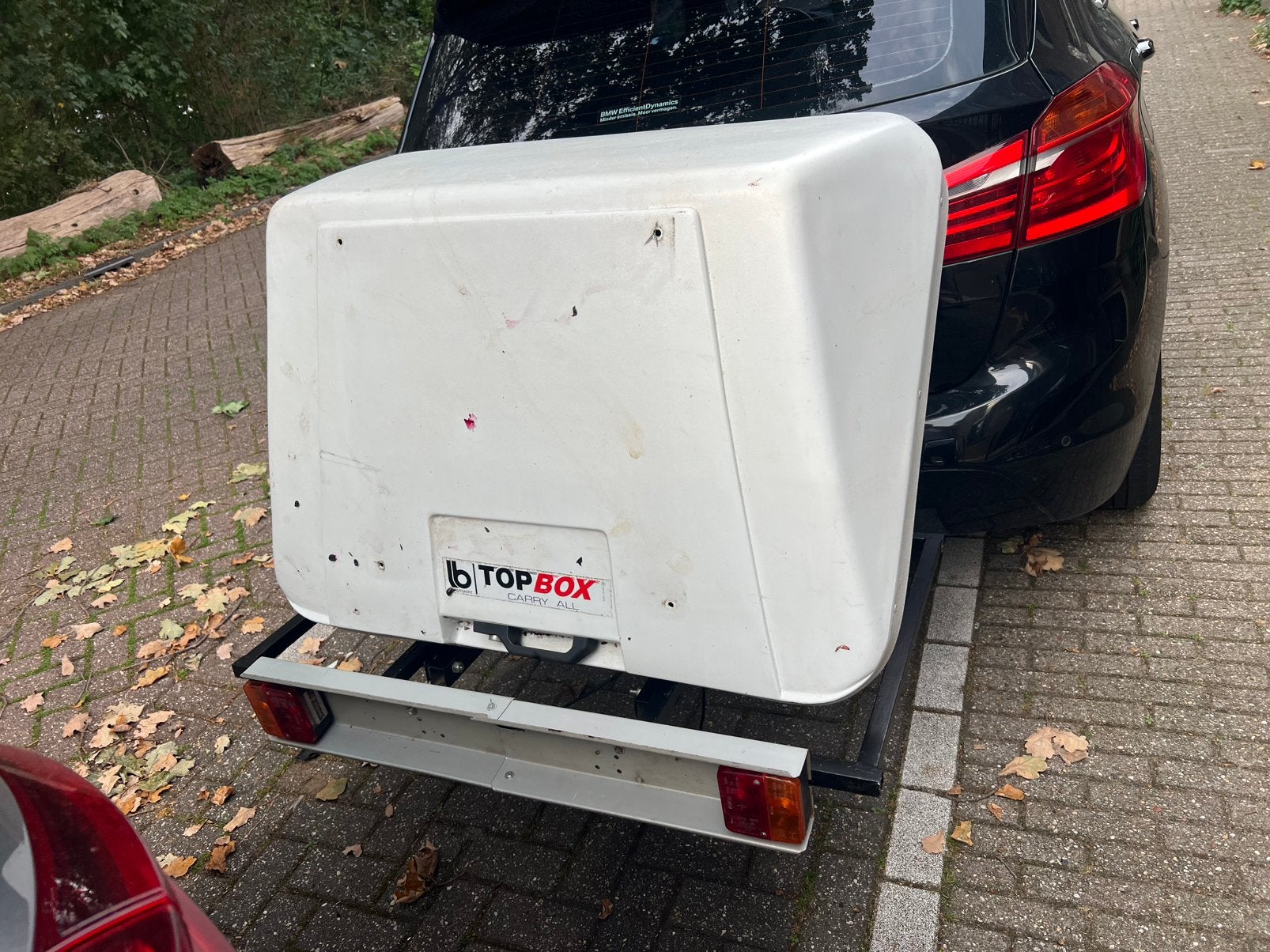 Trakhaakkoffer, Ophalen, Gebruikt