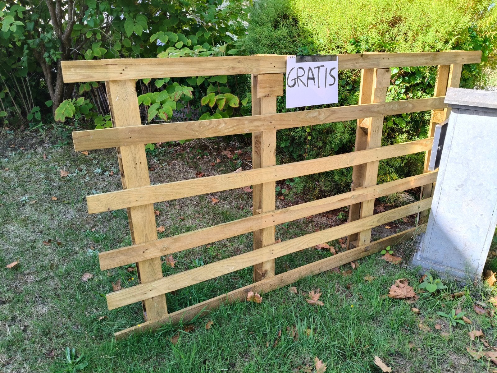 Palette GRATUITE, Jardin & Terrasse, Enlèvement