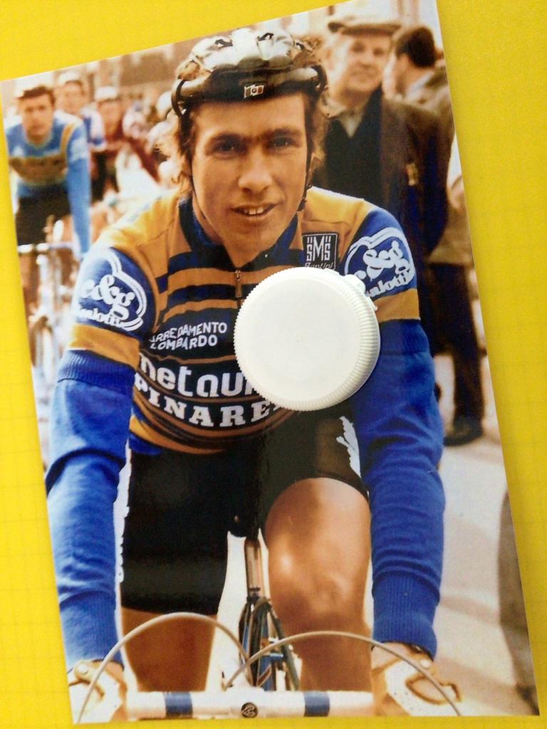 wielerfoto 1982 team pinarello   lucien van impe, Verzenden, Zo goed als nieuw