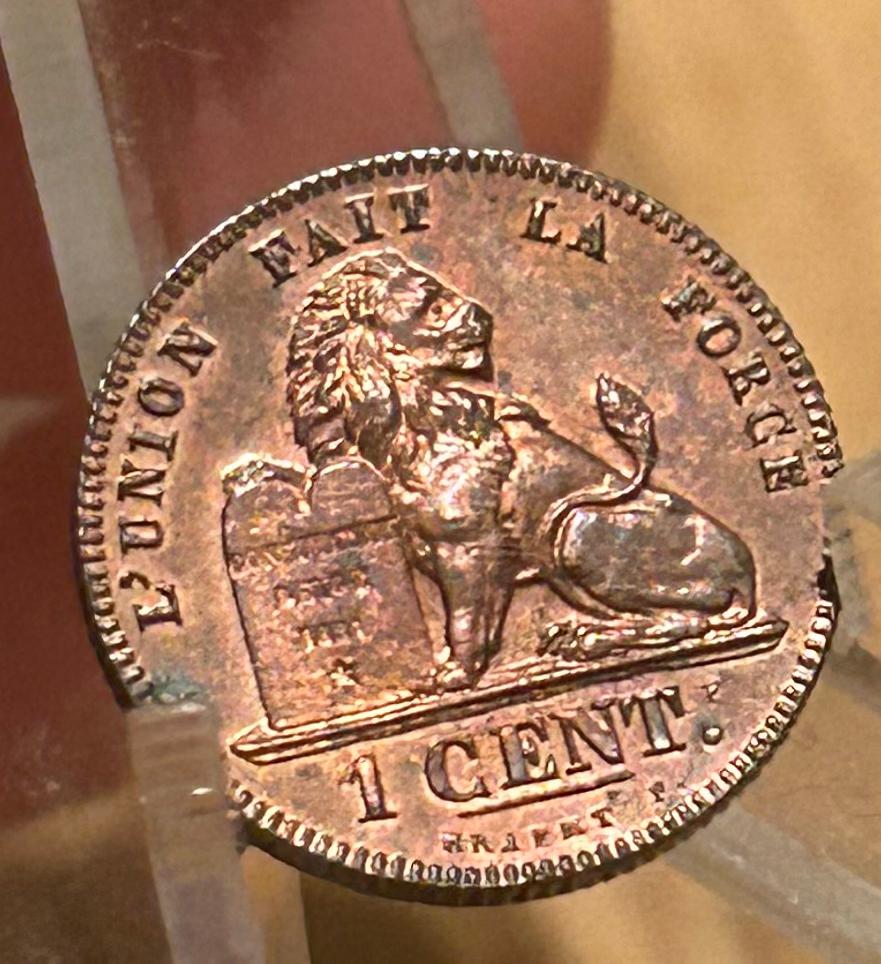 1 cent 1870 leopold 2 kwaliteit, Ophalen of Verzenden