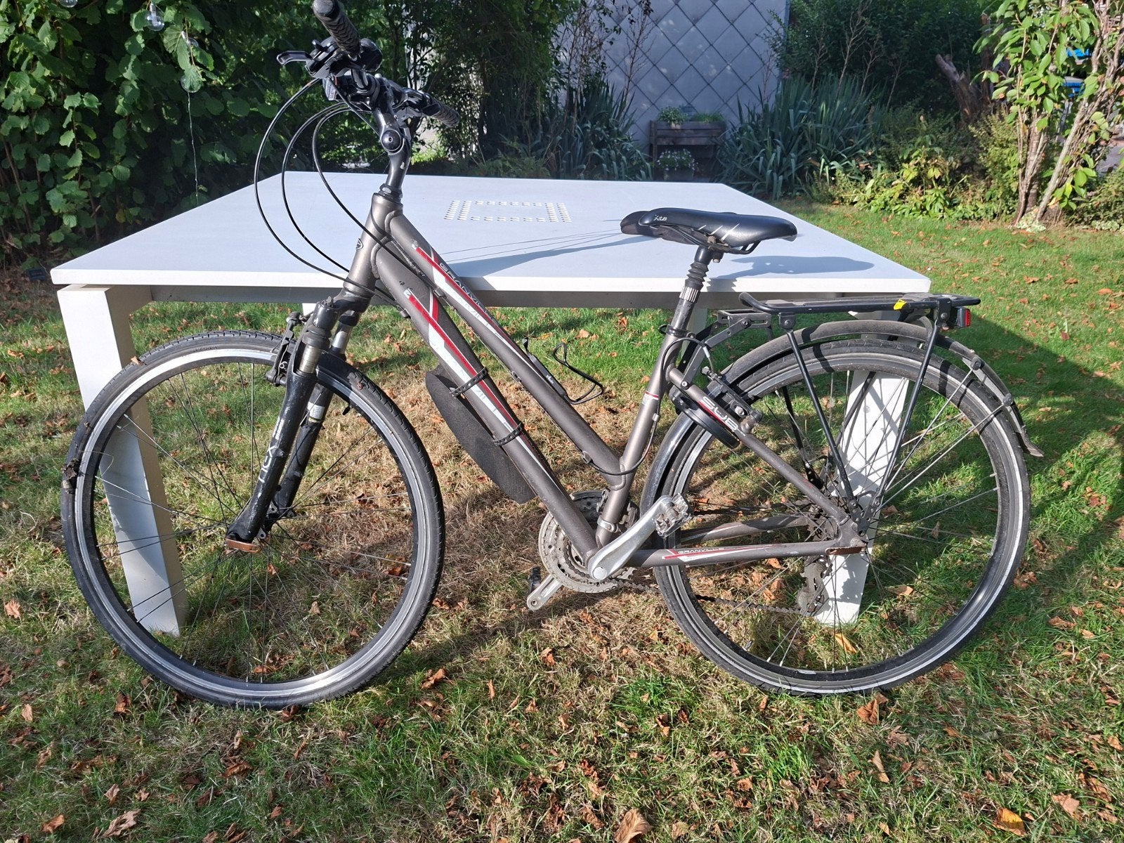 Granville dames stadsfiets, Ophalen