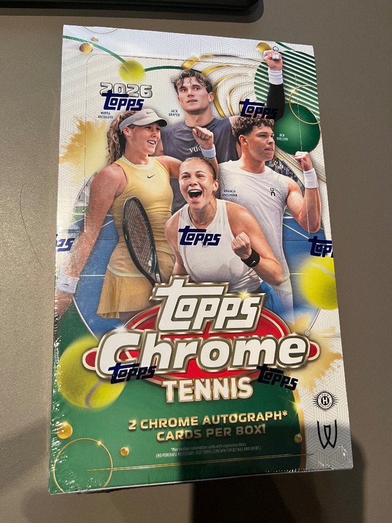 Topps chrome tennis, Ophalen, Nieuw, Overige typen