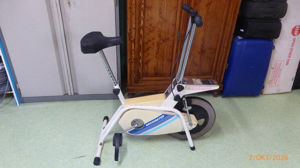 hometrainer, Comme neuf, Enlèvement, Métal, Vélo d'appartement