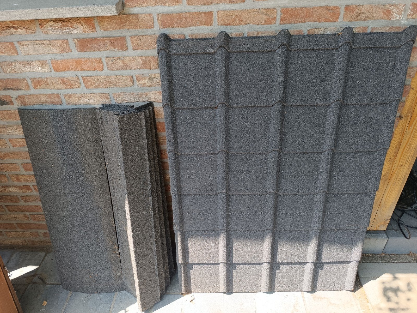 metalen dakplaten, Doe-het-zelf en Bouw, Dakpannen en Dakbedekking, Ophalen