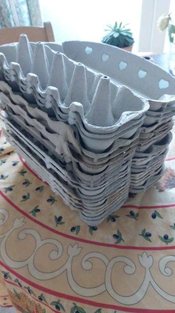 kartonnen dozen voor 12 eieren, Diversen, Overige Diversen, Zo goed als nieuw, Ophalen