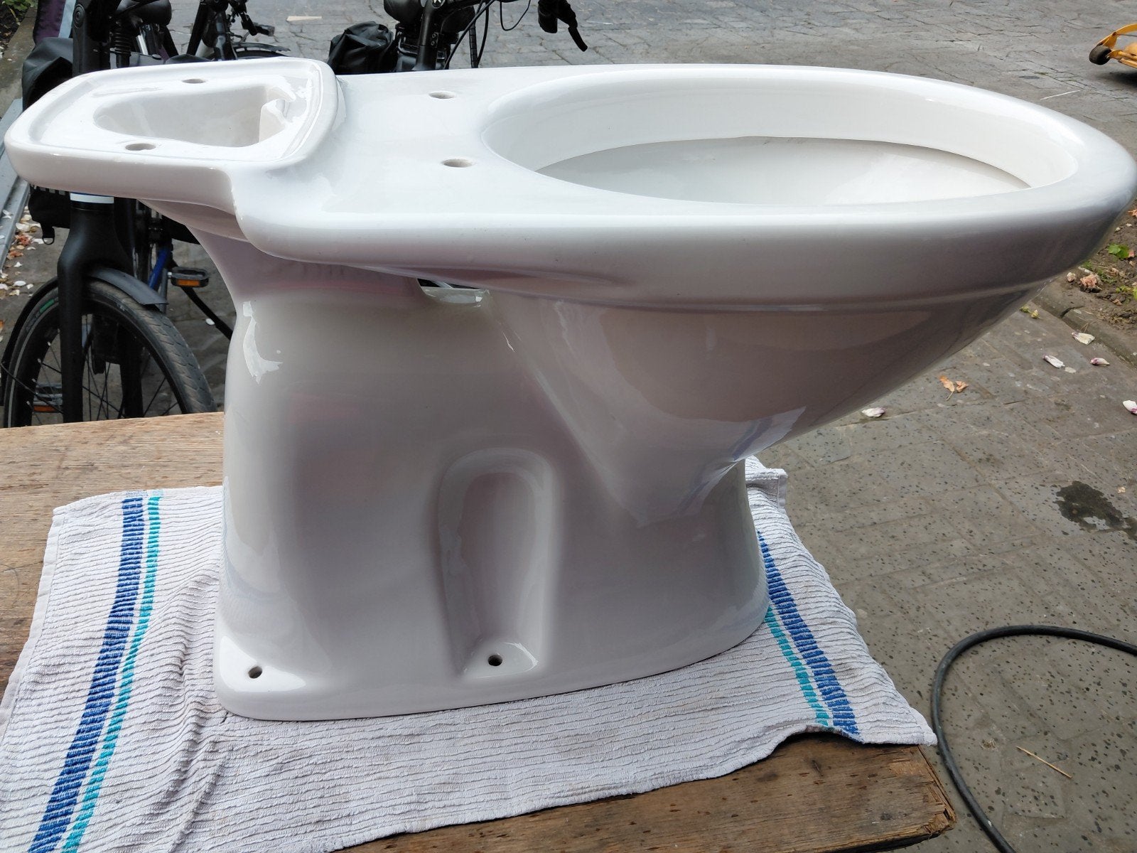nieuw toileblok sphinx + reservoir + toiletbril, Ophalen, Nieuw