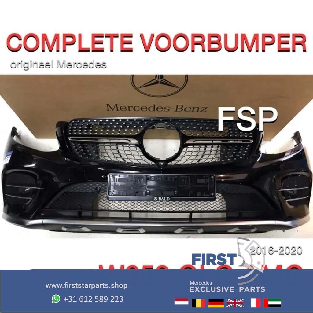 W253 GLC43 AMG VOORBUMPER A2538853300 Mercedes GLC COMPLEET, Gebruikt, -, Voor, Ophalen of Verzenden