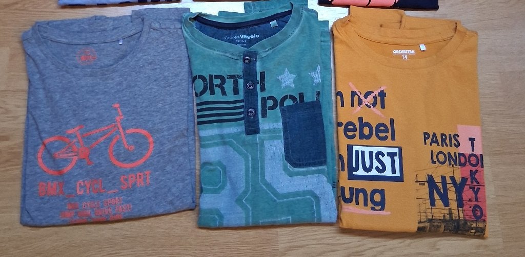 Ti shirt manches longues garçon 14 ans, Enfants & Bébés, Enlèvement ou Envoi, Comme neuf, Garçon, Chemise ou À manches longues