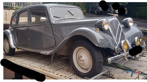 Citroën Traction Avant Commerciale – 1955 – Collection, Autos, Argent ou Gris, Achat, Citroën, Boîte manuelle