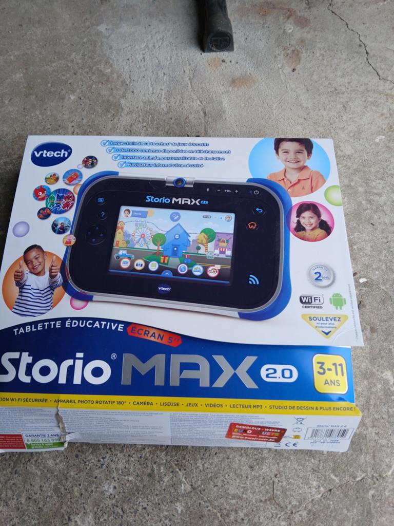 Tablette éducative pour enfants, Ophalen