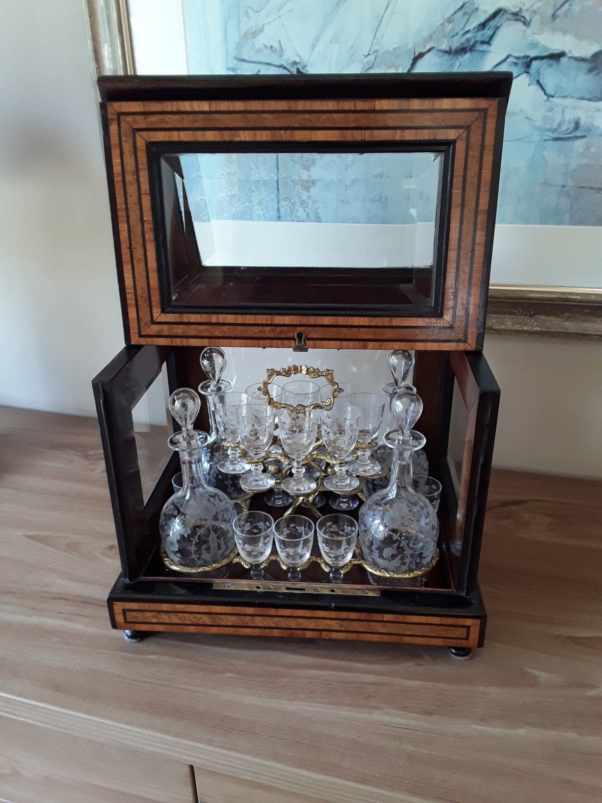 CAVE A LIQUEUR NAPOLEON III, Antiquités & Art