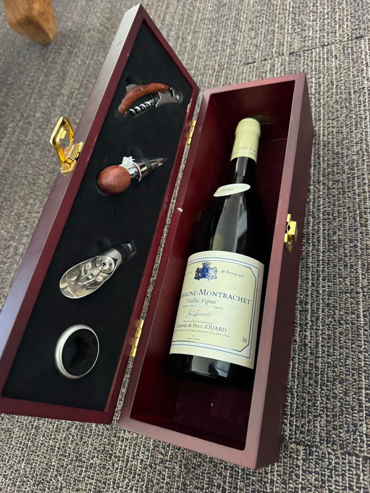 Chassagne-Montrachet 2000, Collections, Enlèvement, Comme neuf