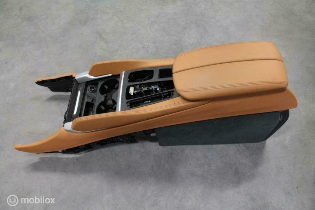Console centrale brun clair cuir BMW x6 f16 (2014-....), Autos : Pièces & Accessoires