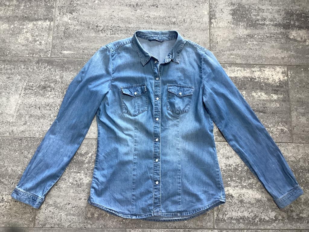 Chemise/chemisier en jean Only 38/40, Vêtements | Femmes, Taille 38/40 (M), Only, Enlèvement ou Envoi, Comme neuf