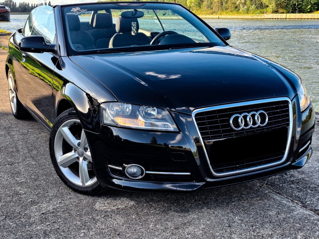 Audi A3 Cabrio 1.2 TSI 105pk, Auto's, Voorwielaandrijving, Zwart, 4 cilinders, Cabriolet