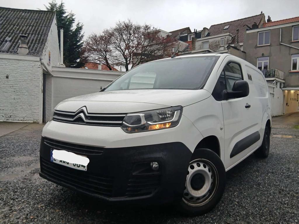 Citroën Berlingo Berlingo 1.5 BlueHDi TAILLE XL * 3PLC* A/C, Stof, Gebruikt, Zwart, 4 cilinders