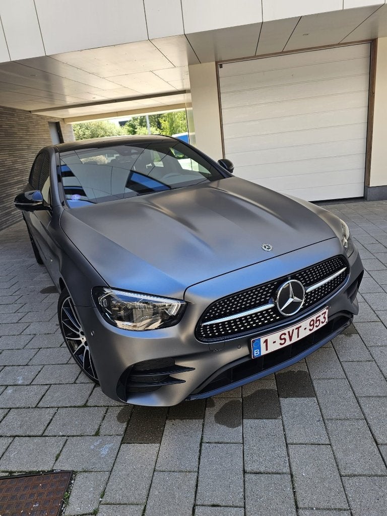 MERCEDES E300 de AMG 12/2021 pano dak, Argent ou Gris, 143 kW, 35 g/km, Berline
