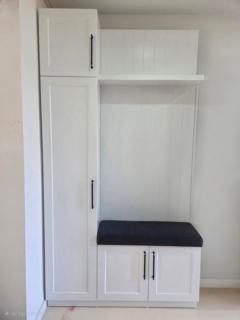 Vestiaire en mdf 130cm x 250cm, Maison & Meubles, Cuisine | Cuisines complètes, Enlèvement