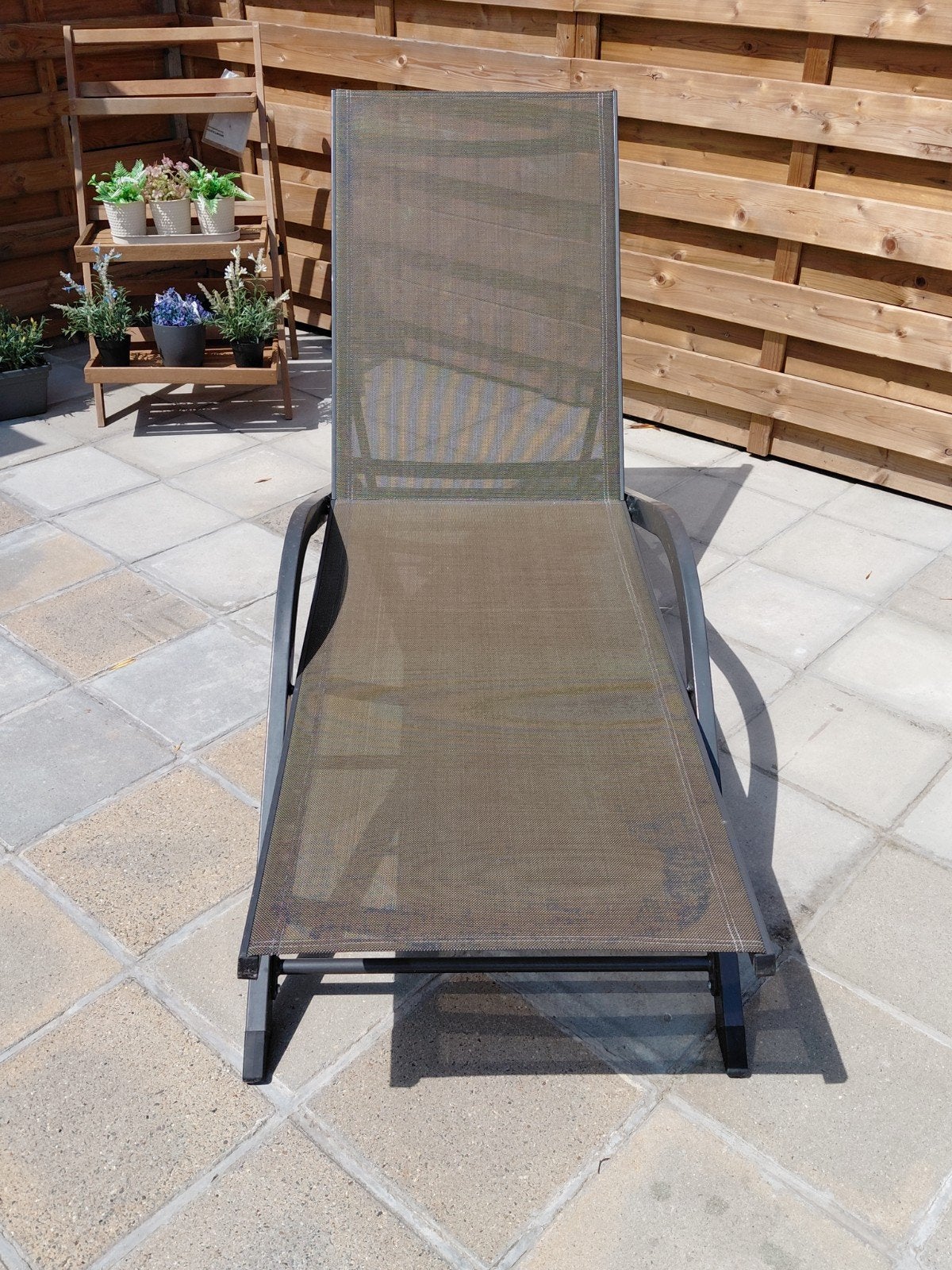 ligtbed Aluminuim, Tuin en Terras, Ophalen