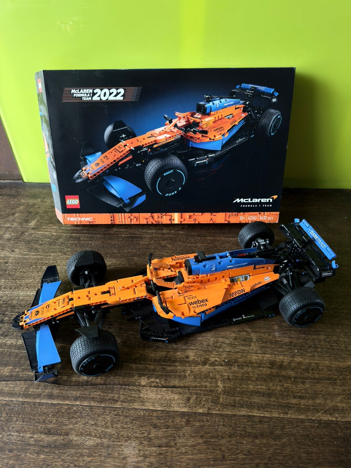 Lego Technic McLaren F1 2022, Ophalen, Inclusief instructies, Lego, Zo goed als nieuw