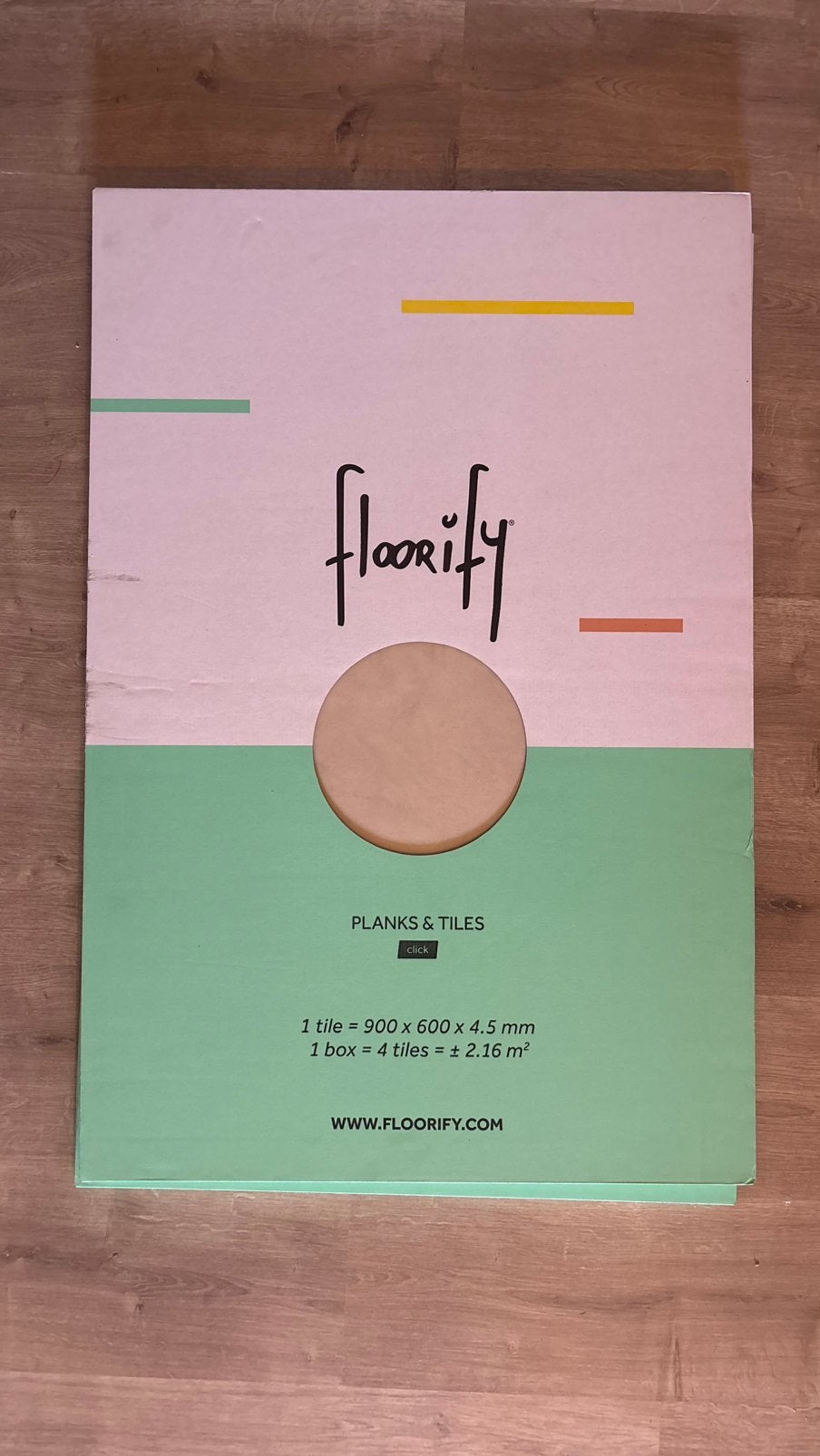 2 ongeopende dozen Floorify F028 Jellyfish, Ophalen, Zo goed als nieuw