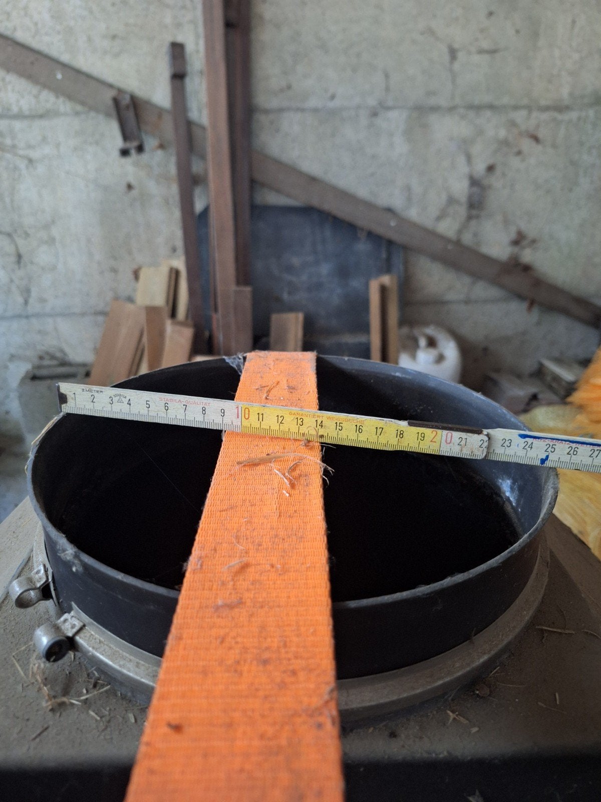 insert à bois hydro, Enlèvement, Utilisé, 60 à 150 cm, 800 watts ou plus