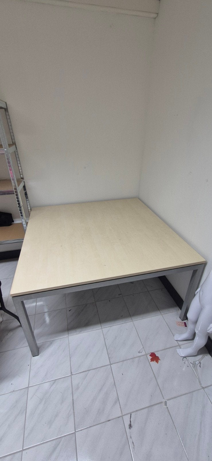 Table de réunion + 6 chaises, Enlèvement, Démontable, Utilisé