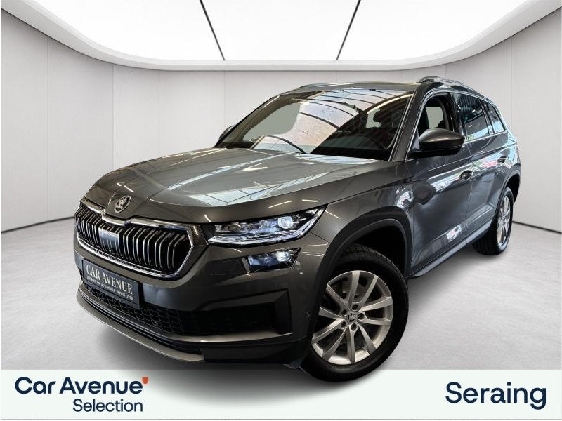 Skoda Kodiaq Style 4X4, Autos, Argent ou Gris, Euro 6, Entreprise, Noir