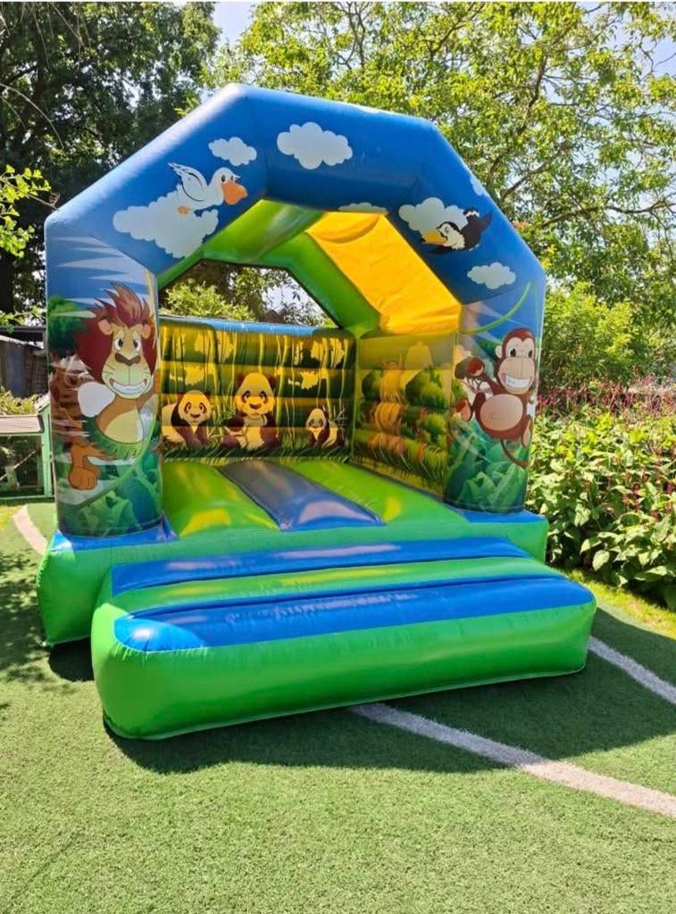 Te Huur Springkasteel Jungle, Ophalen of Verzenden