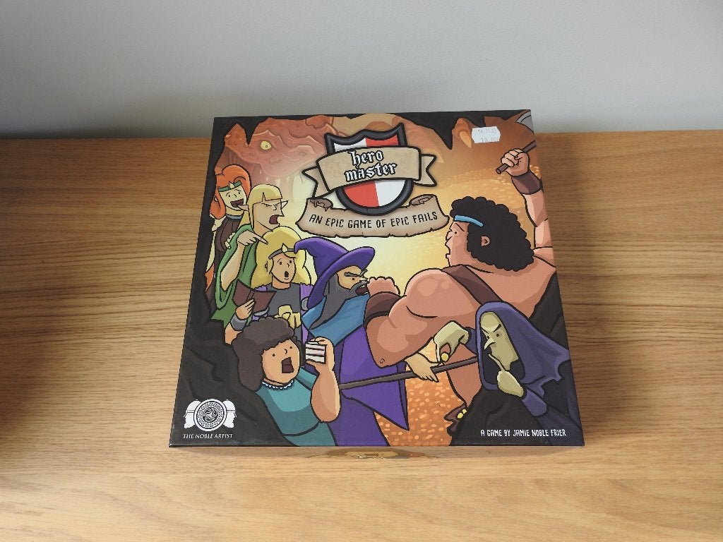 Hero Master (EN), Drie of vier spelers, Ophalen of Verzenden, Zo goed als nieuw, The Noble Artist