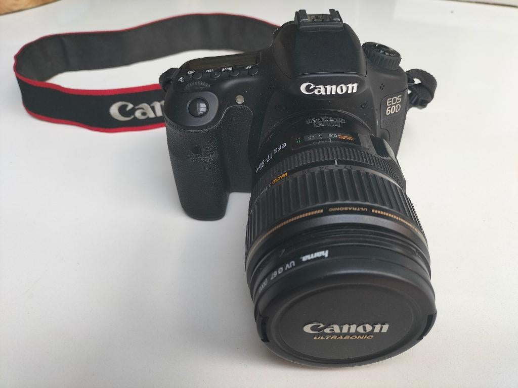 Canon EOS 60D + 17-85mm USM lens + accessoires, Ophalen of Verzenden, Gebruikt, Spiegelreflex, Canon