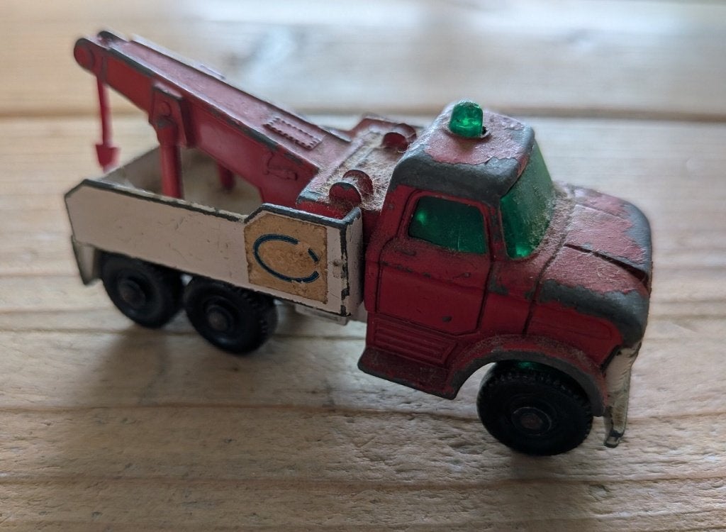 Vintage 1968 Matchbox Lesney Ford Heavy Wreck Truck No 71, Hobby en Vrije tijd, Modelauto's | Overige schalen, Ophalen of Verzenden